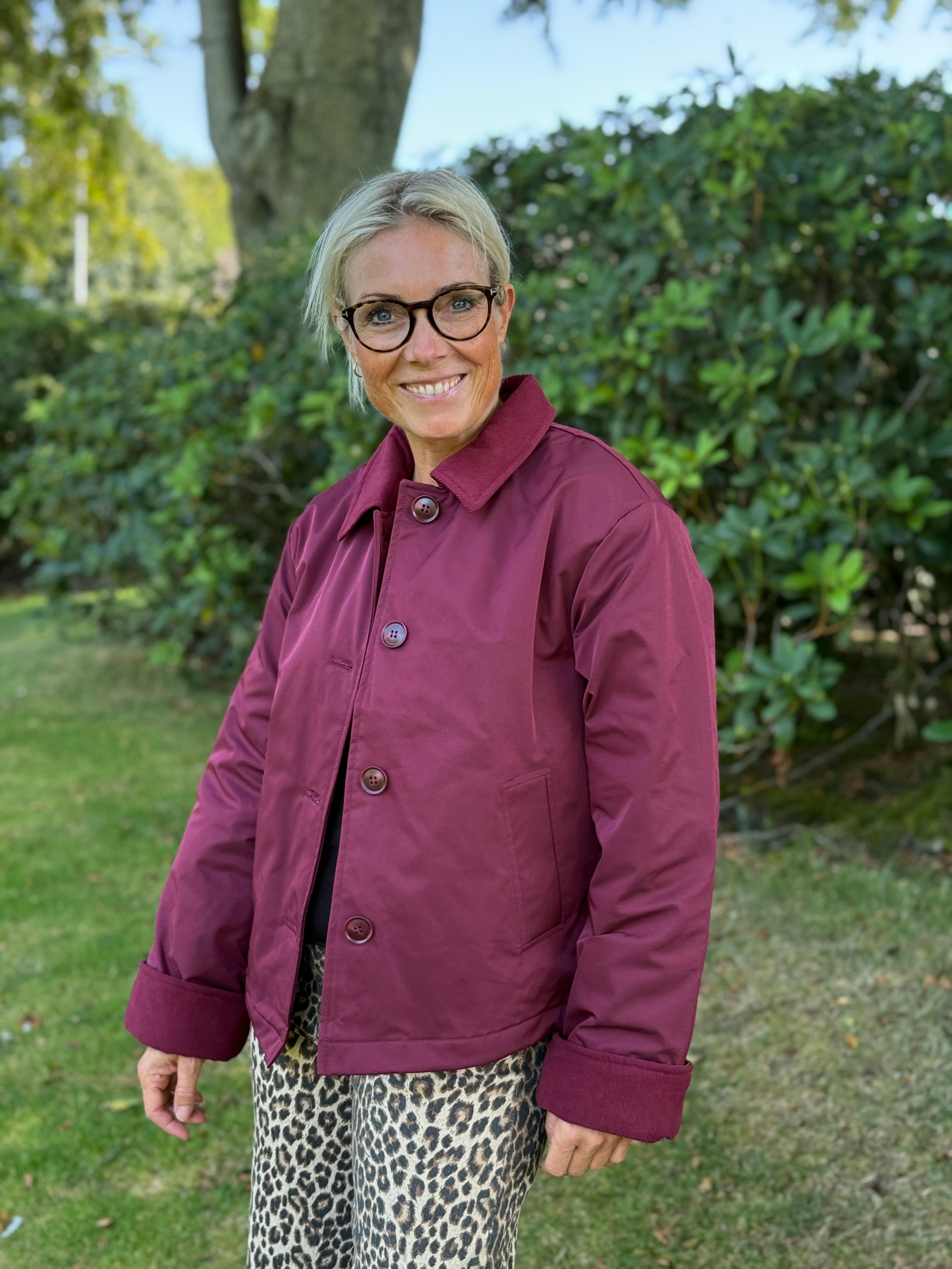 PCJORMA Jacket - Tawny Port